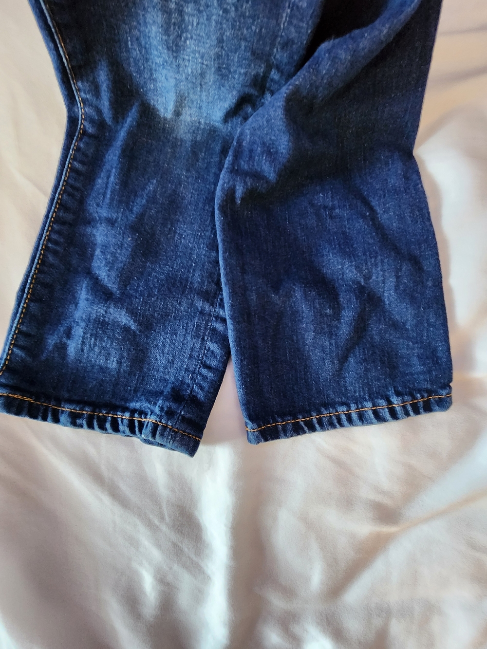 Gapkids Classic Dark Blue Boys Straight Jeans - Size 6reg - Picture 7 of 15